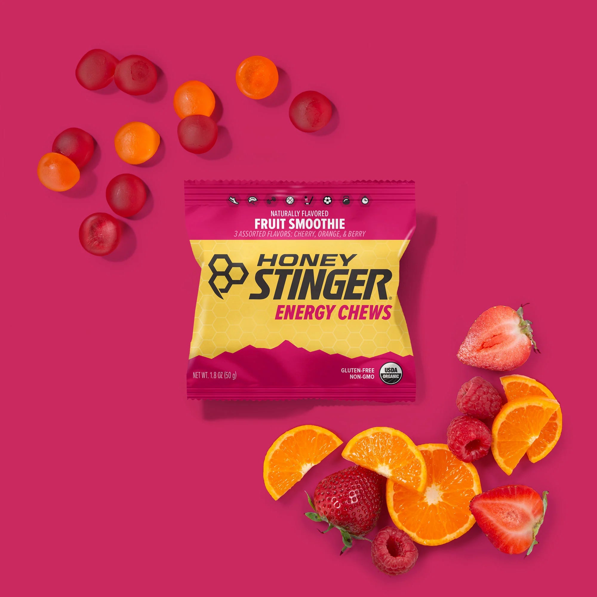 Honey Stinger Fruit Smoothie Energy Chews