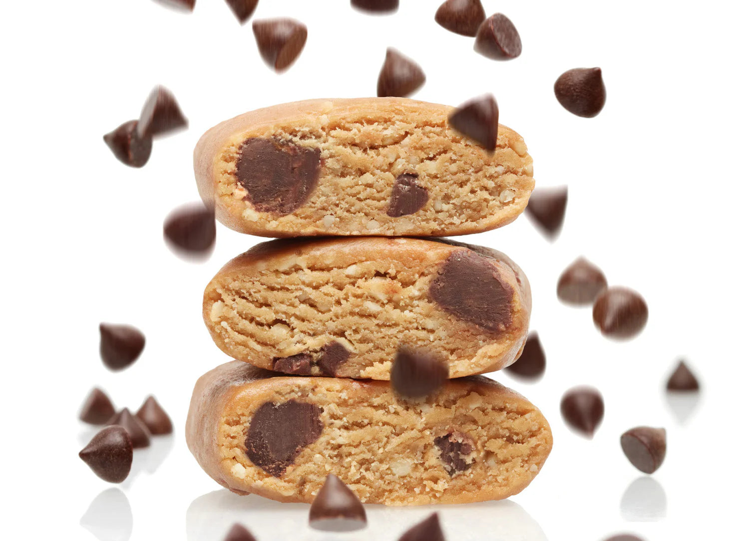 Raw Rev Glo Chocolate Chip Cookie Dough ( 12 X 1.6 OZ )