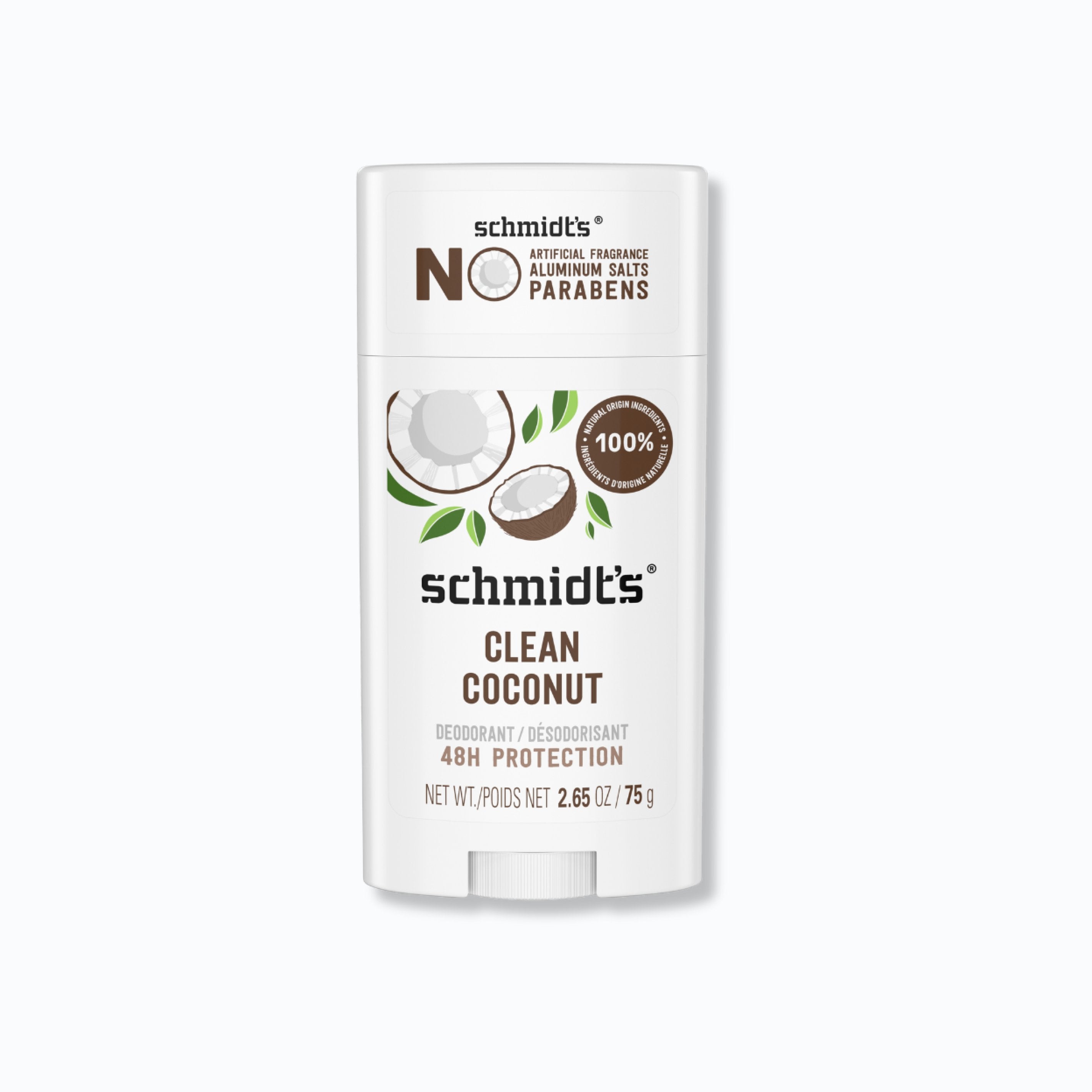 Schmidt's Clean Coconut Deodorant Stick