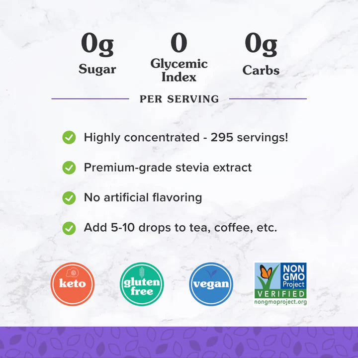 NuNaturals Clear Extract Stevia 2 oz