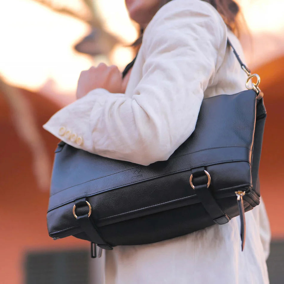 DAKOTA 3 in 1 Convertible Backpack Purse, Black