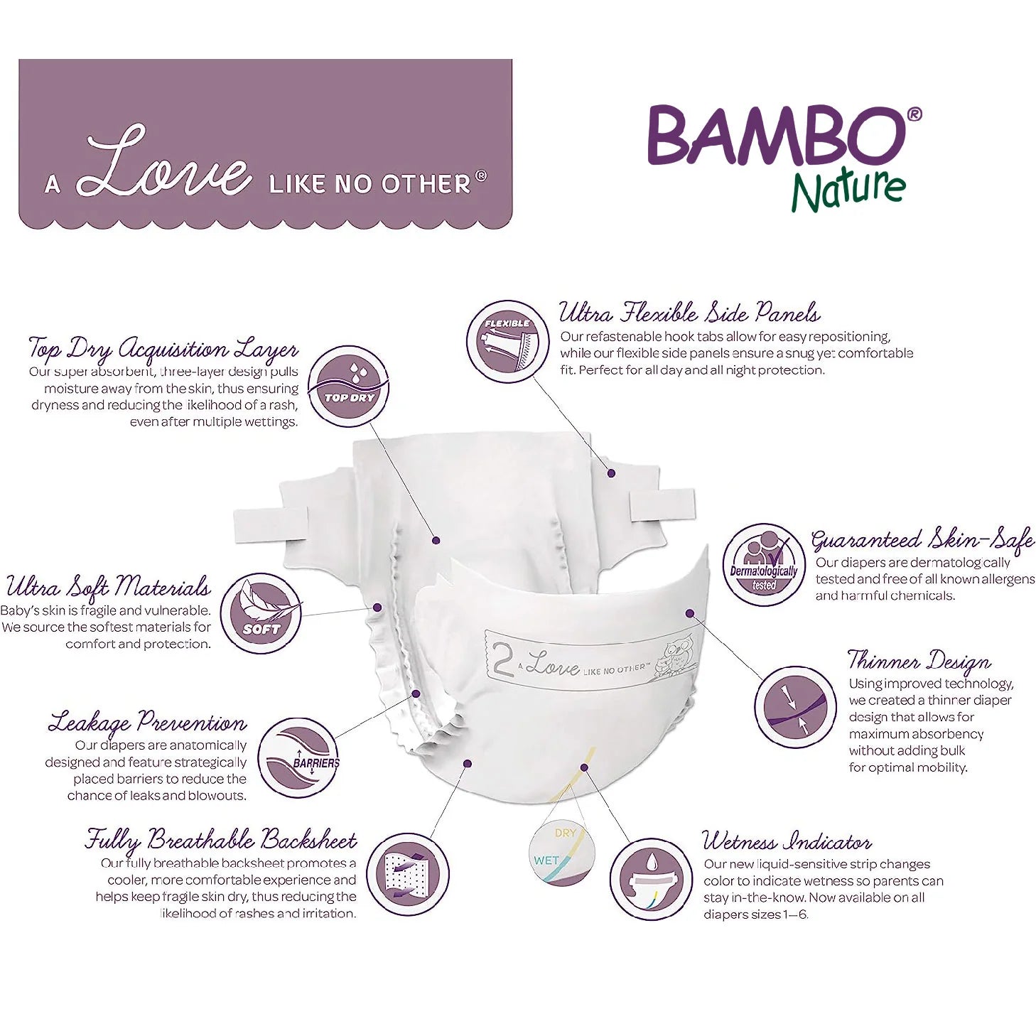 Bambo Nature Dream Diapers Size 2