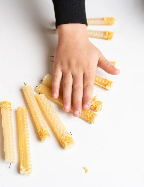 Beeswax Honeycomb Candle Kit (7 beeswax sheets)