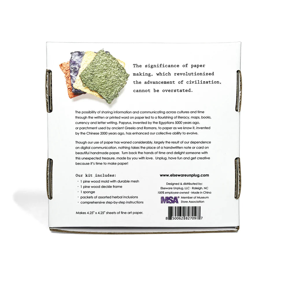 Eco-Kids Paper Making Kit DIY - Recycled Handmade Paper Craft