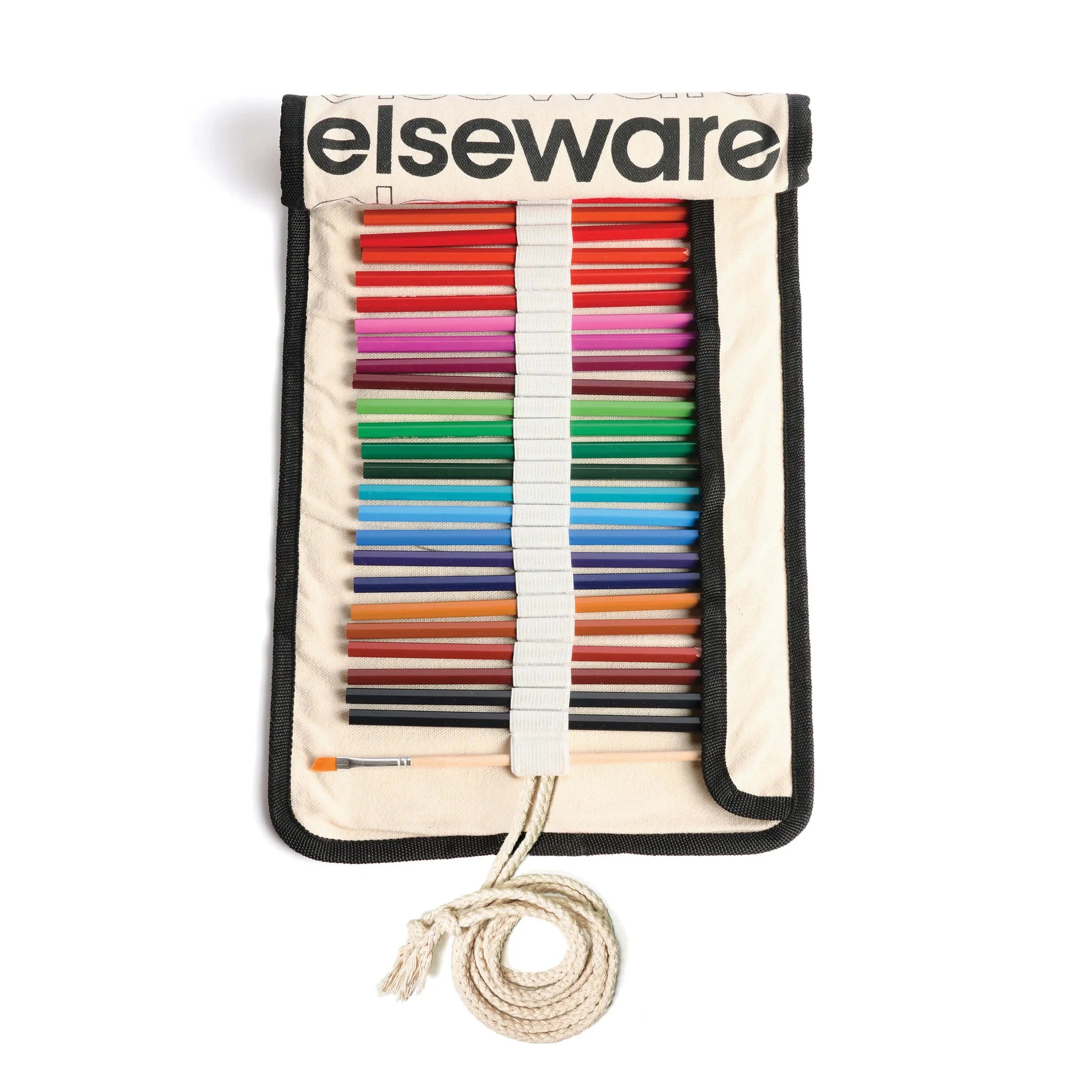 Watercolor Pencils In Canvas Wrap (36 pencils w/sharpener & paintbrush)