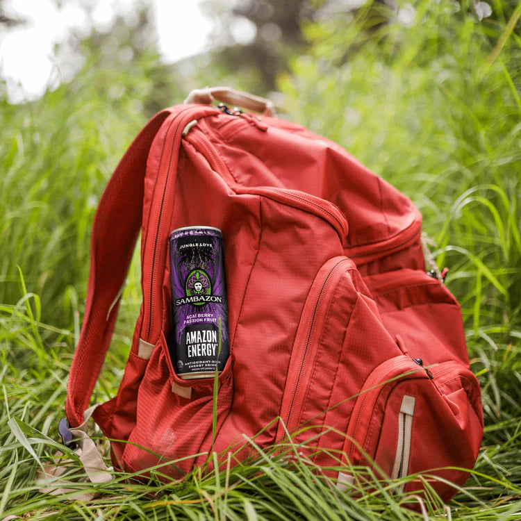 Sambazon Jungle Love A§a Passion Fruit Amazon Energy Drink( 12 X 12 OZ )