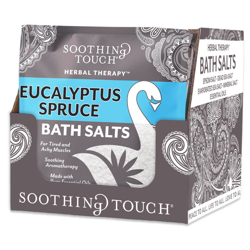 Eucalyptus Spruce Bath Salts Pouch 32 OZ