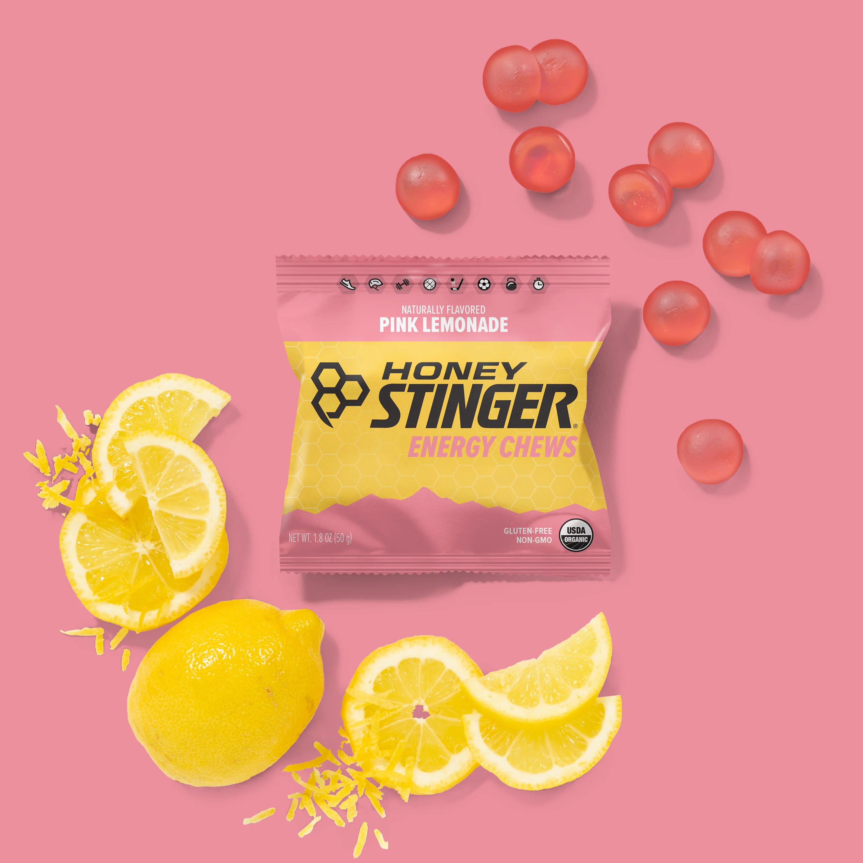 Honey Stinger Pink Lemonade Energy Chews