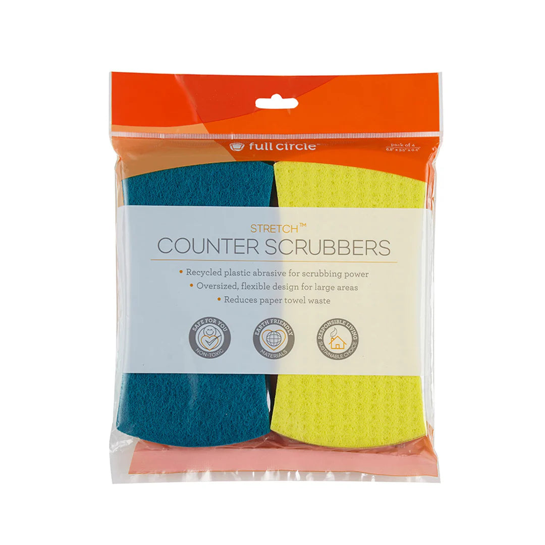 Full Circle STRETCH Recycled Counter Scrubbers