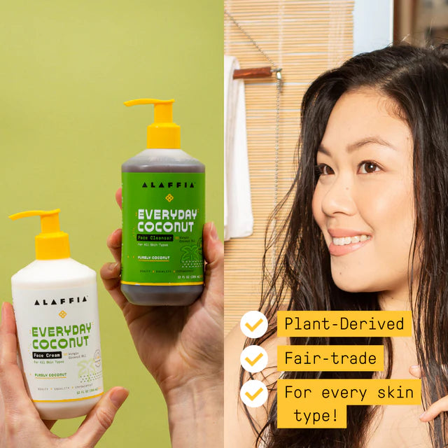 Alaffia EveryDay Coconut Face Cleanser - Purely Coconut