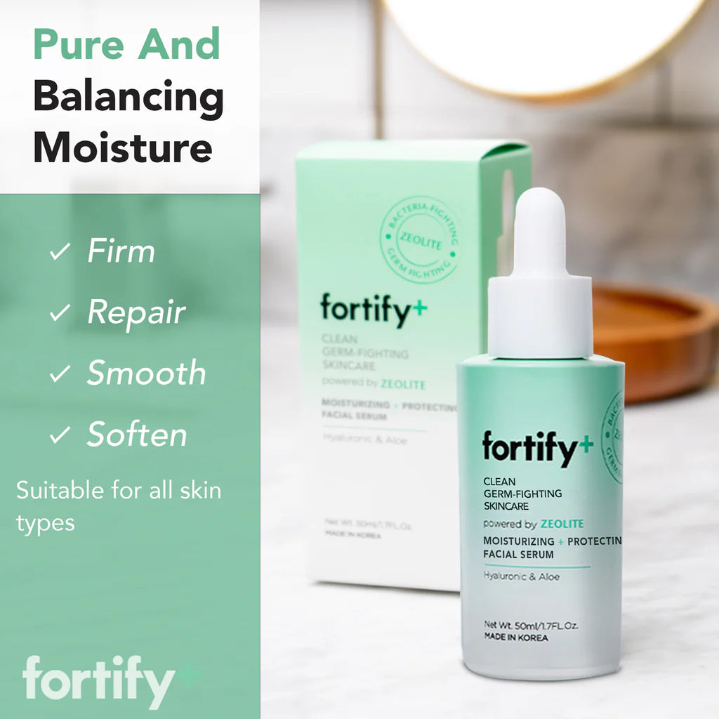 Fortify Moisturizing + Protecting Facial Serum