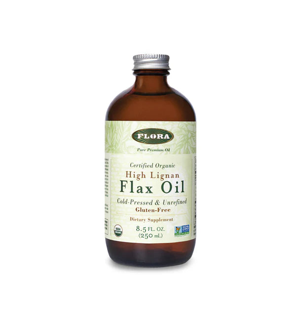 FLORA High Lignan Flax Oil 8.5 FL OZ
