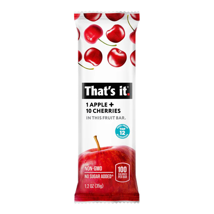 That's It Apple Cherry Fruit Bar (12x1.2 Oz)