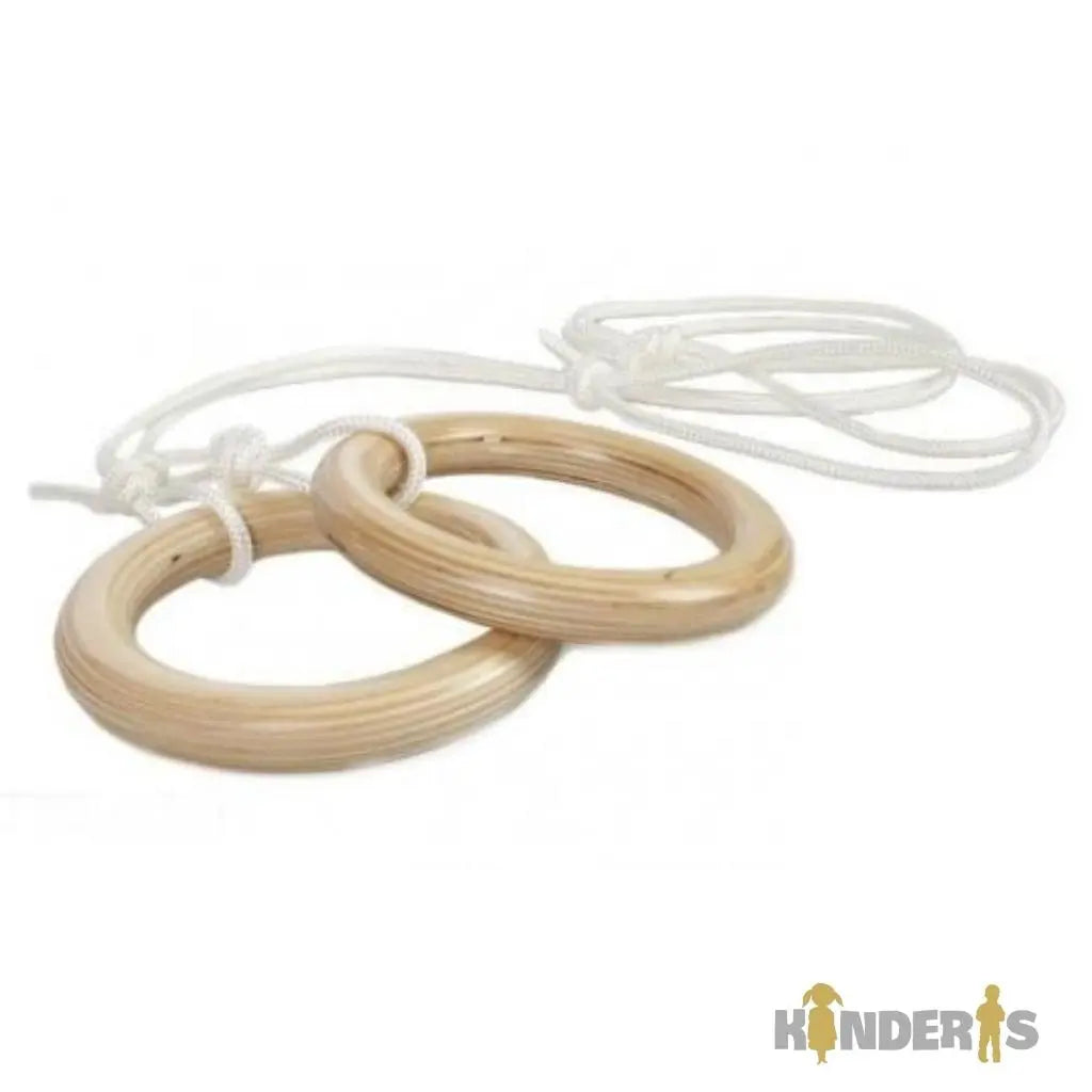 GYMNASTICS RINGS, WOODEN-0