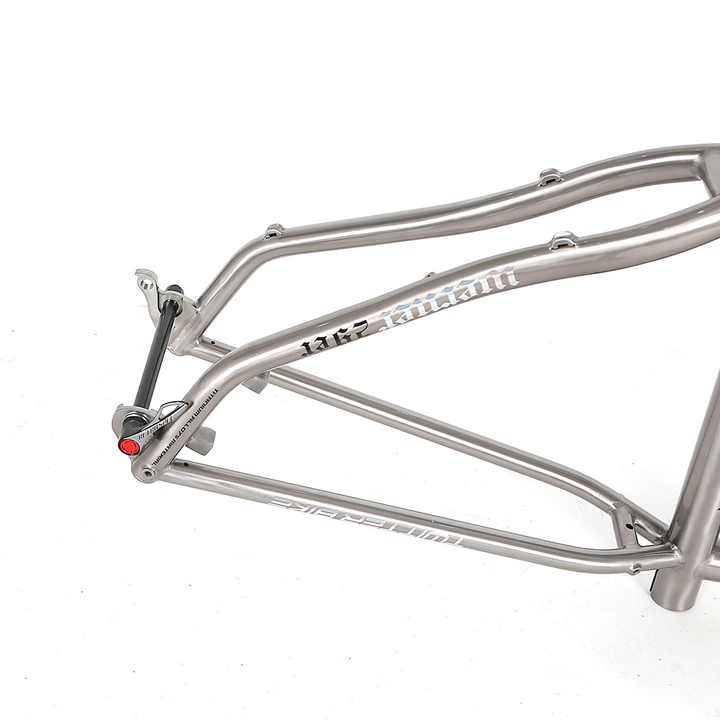 TWITTER WERNER Titanium Alloy MTB Frame – 29"/27.5", Lightweight, XC-Optimized, 135mm QR-2