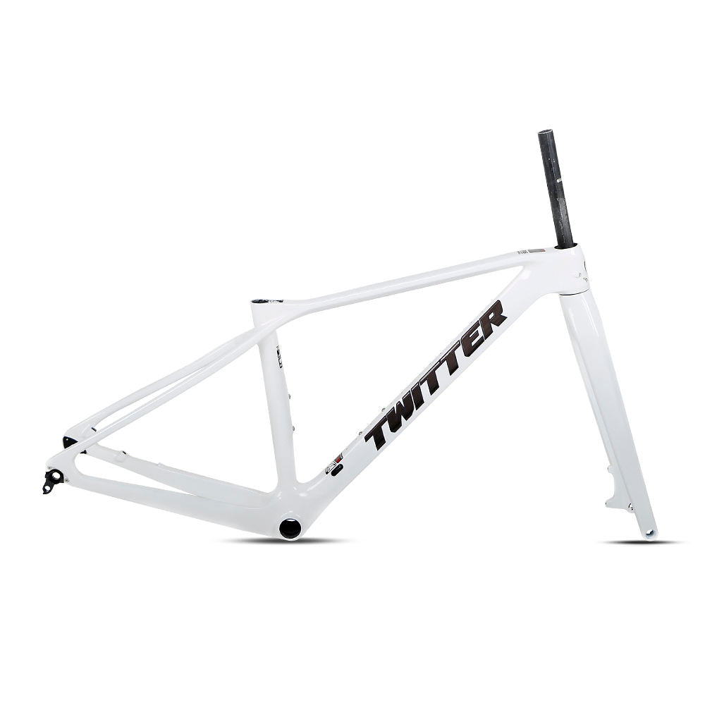 TWITTER M6 Carbon MTB Frame – T900 Mix, 29"/27.5", Strengthened XC, Gloss+UV Decals-2