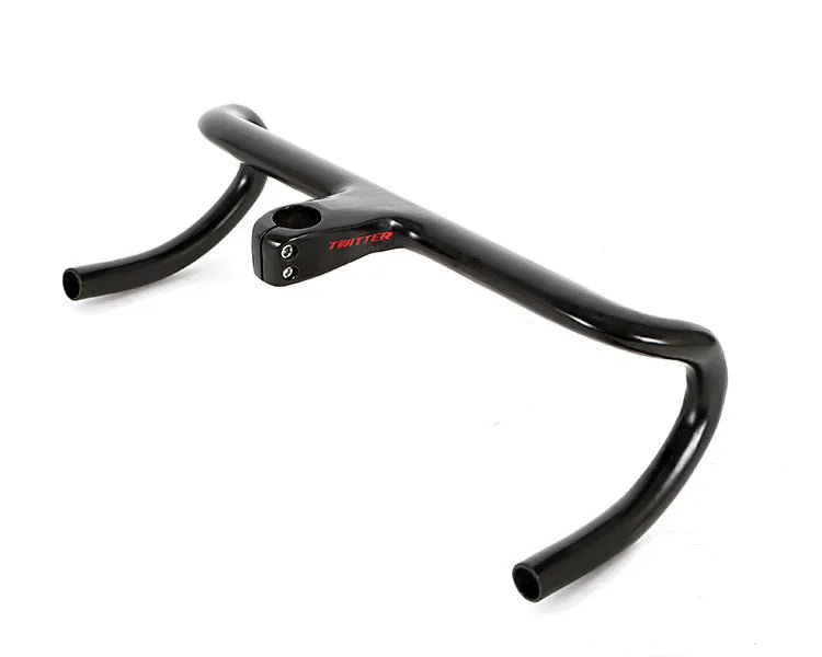 TW Integrated molding carbon Handlebar & Stem for Road Bike-0