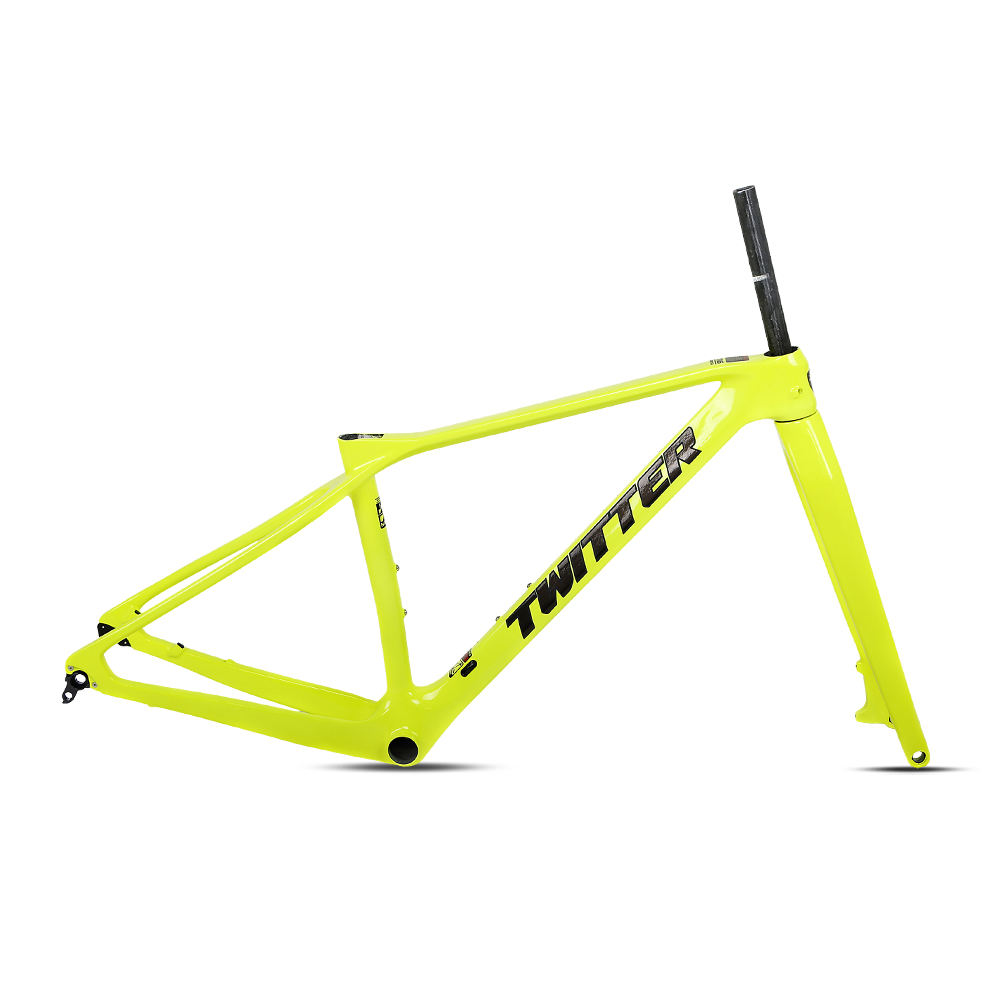 TWITTER M6 Carbon MTB Frame – T900 Mix, 29"/27.5", Strengthened XC, Gloss+UV Decals-4