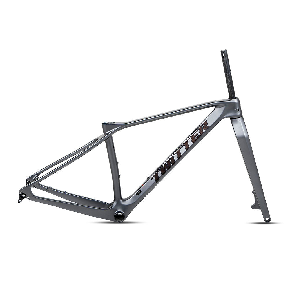 TWITTER M6 Carbon MTB Frame – T900 Mix, 29"/27.5", Strengthened XC, Gloss+UV Decals-6