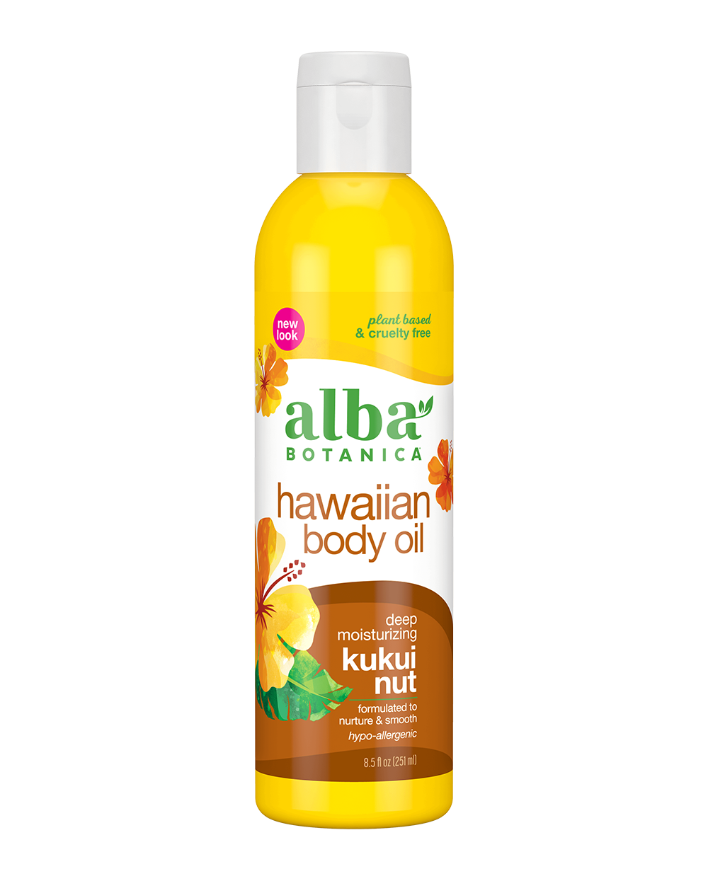 Hawaiian Deep Moisturizing Body Oil Kukui Nut