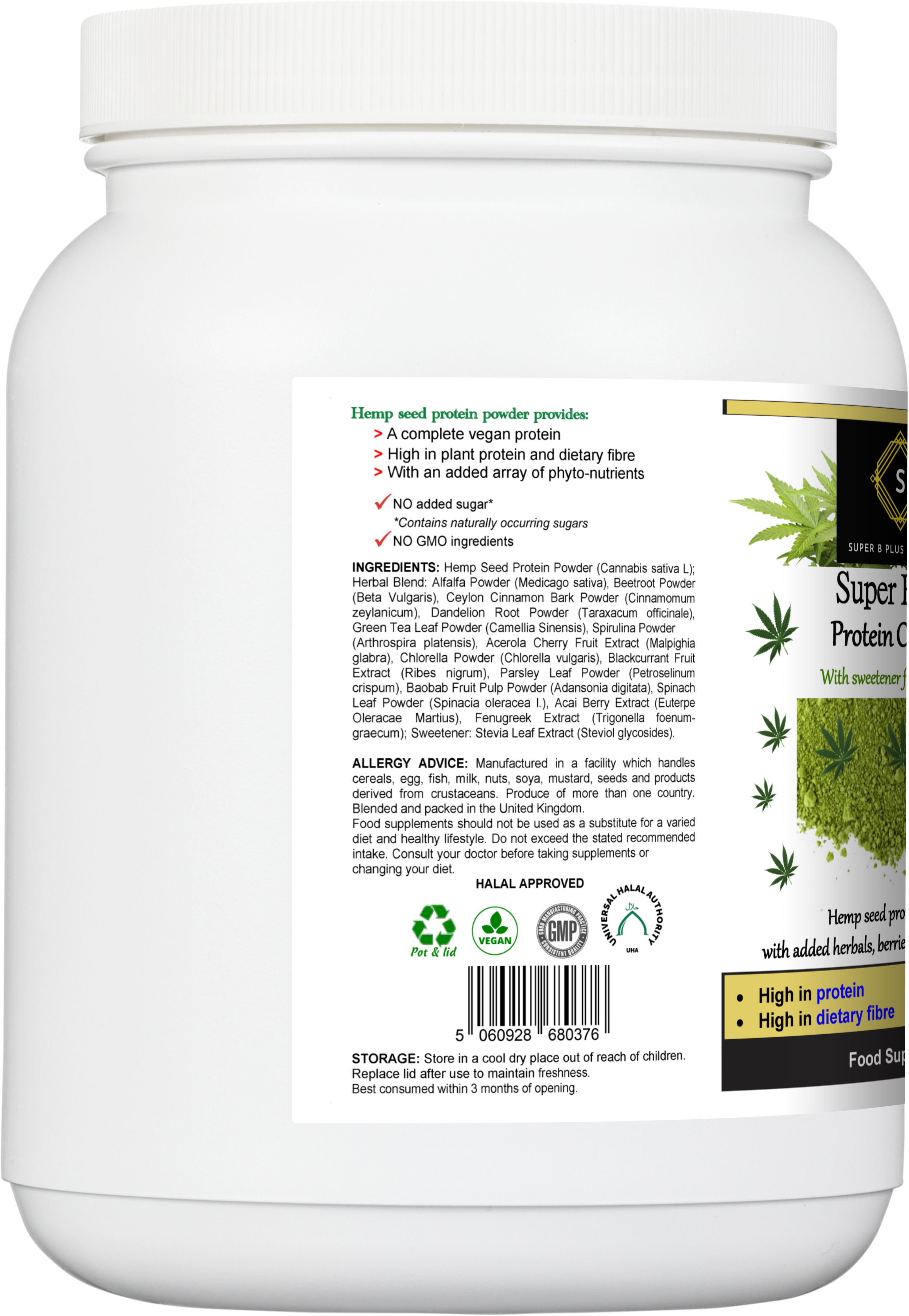 Super Hemp Protein Complex-2