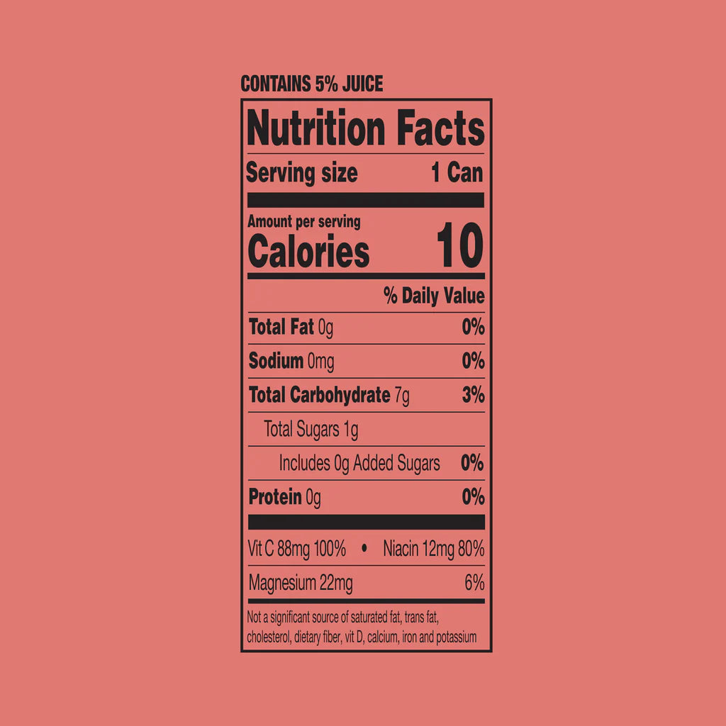 heywell Energy + Focus Sparkling Strawberry Lemon