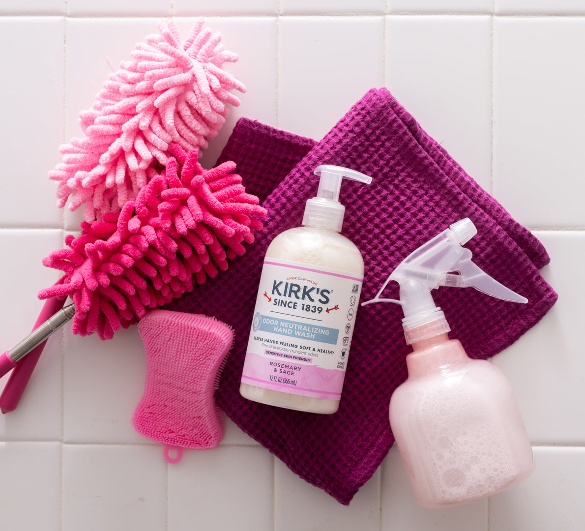 Kirk's Rosemary & Sage Hydrating Liquid Hand Soap