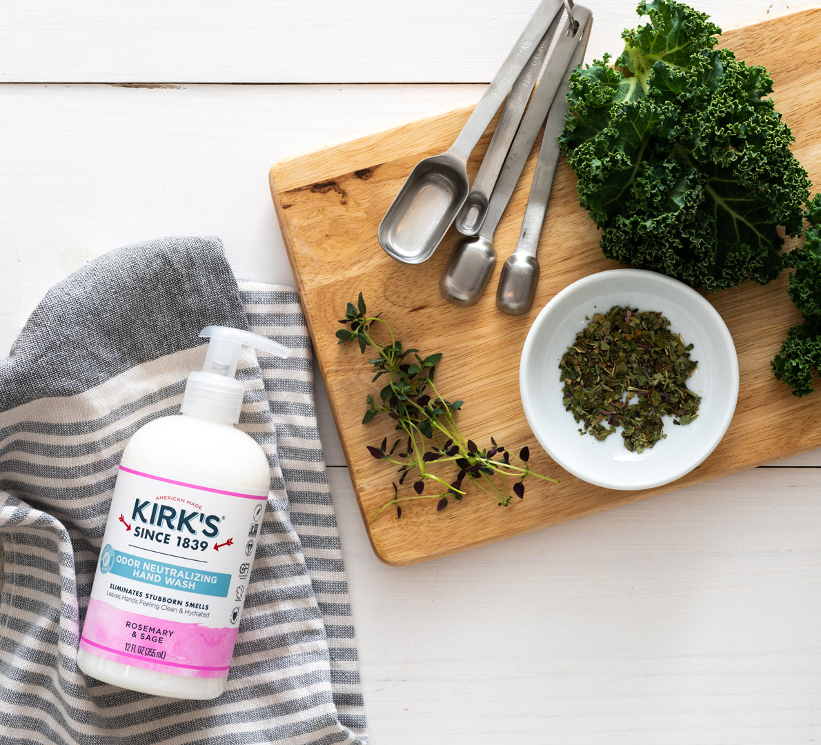 Kirk's Rosemary & Sage Hydrating Liquid Hand Soap