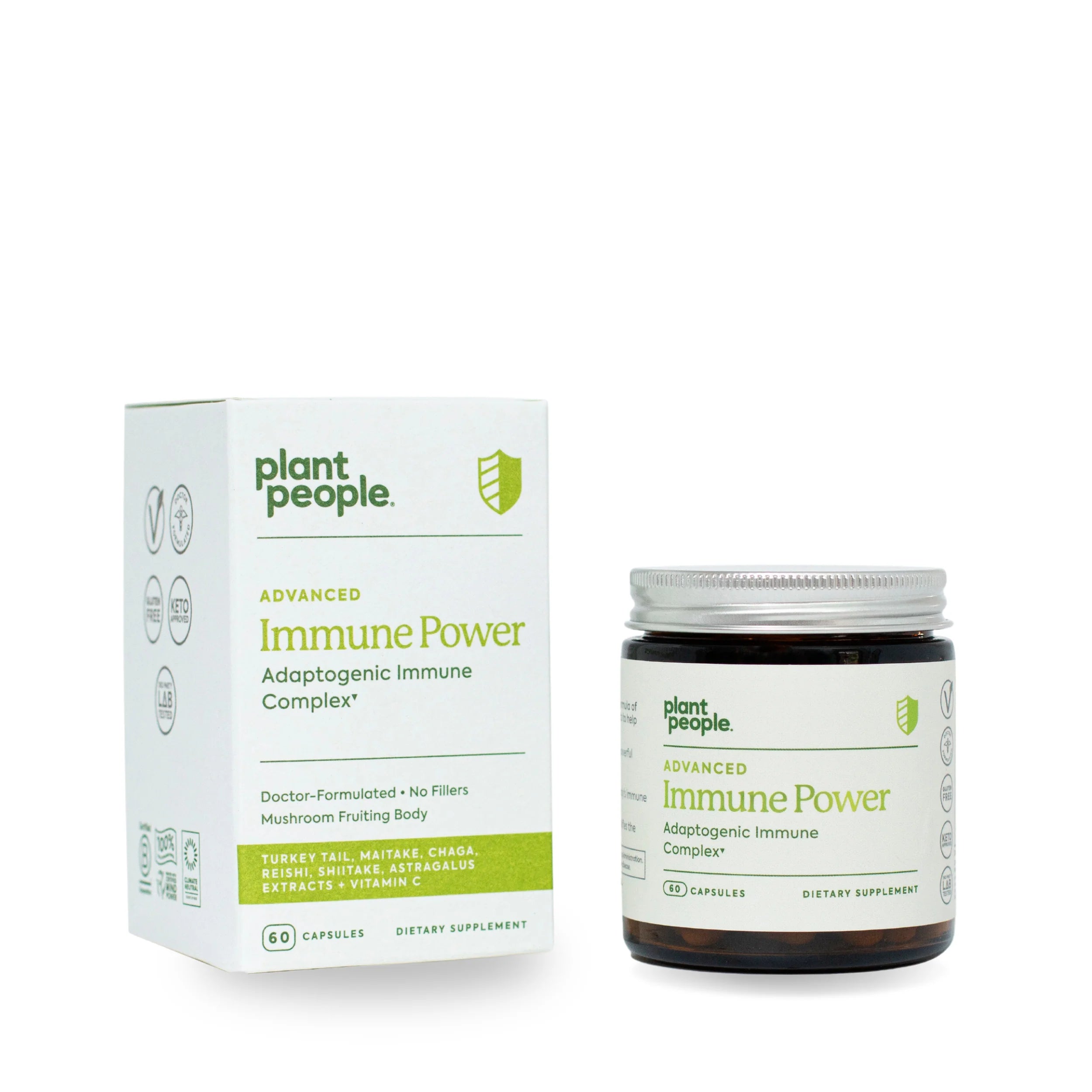 Plant People Advanced Immune Power, 60 ct