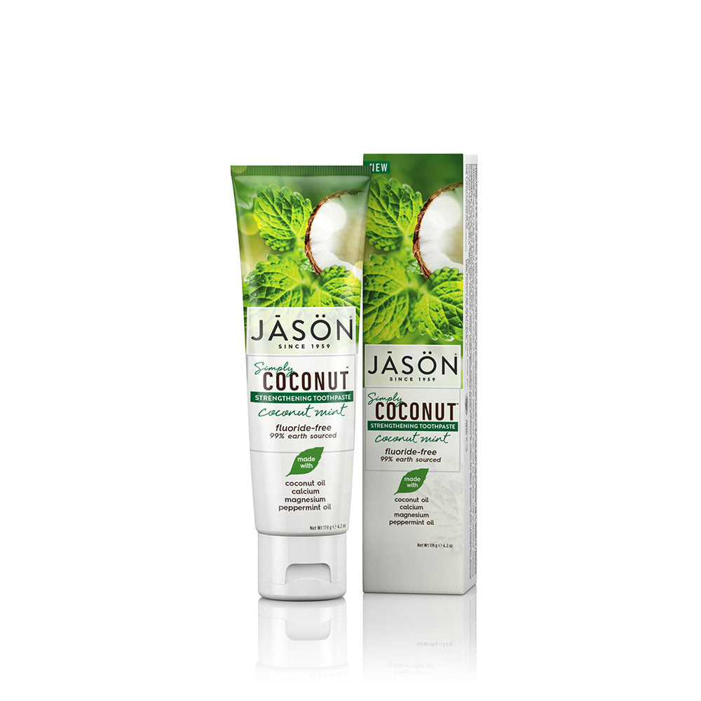 JĀSÖN® Simply Coconut® Strengthening Toothpaste Coconut Mint 4.2 OZ