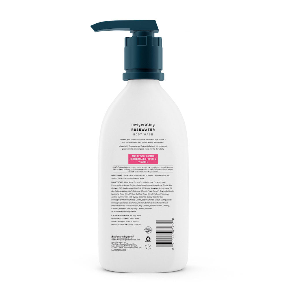 JĀSÖN® Invigorating Rosewater Body Wash 30 OZ