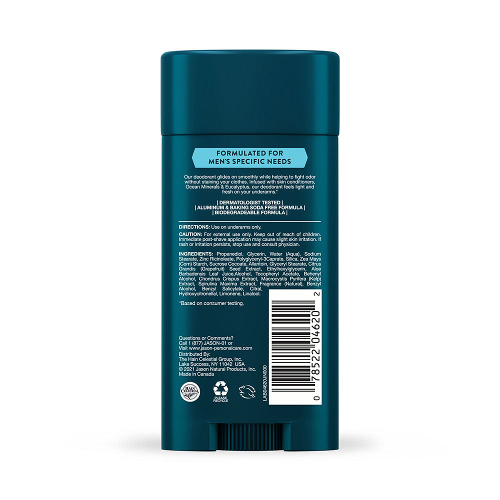 JĀSÖN® Ocean Minerals & Eucalyptus Deodorant Stick 2.5 OZ