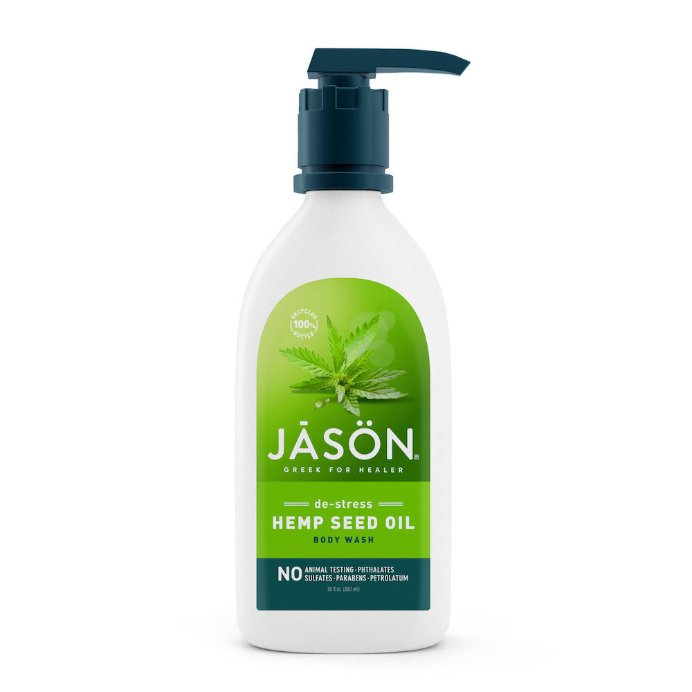JĀSÖN® De-Stress Hemp Seed Oil Body Wash 30 OZ