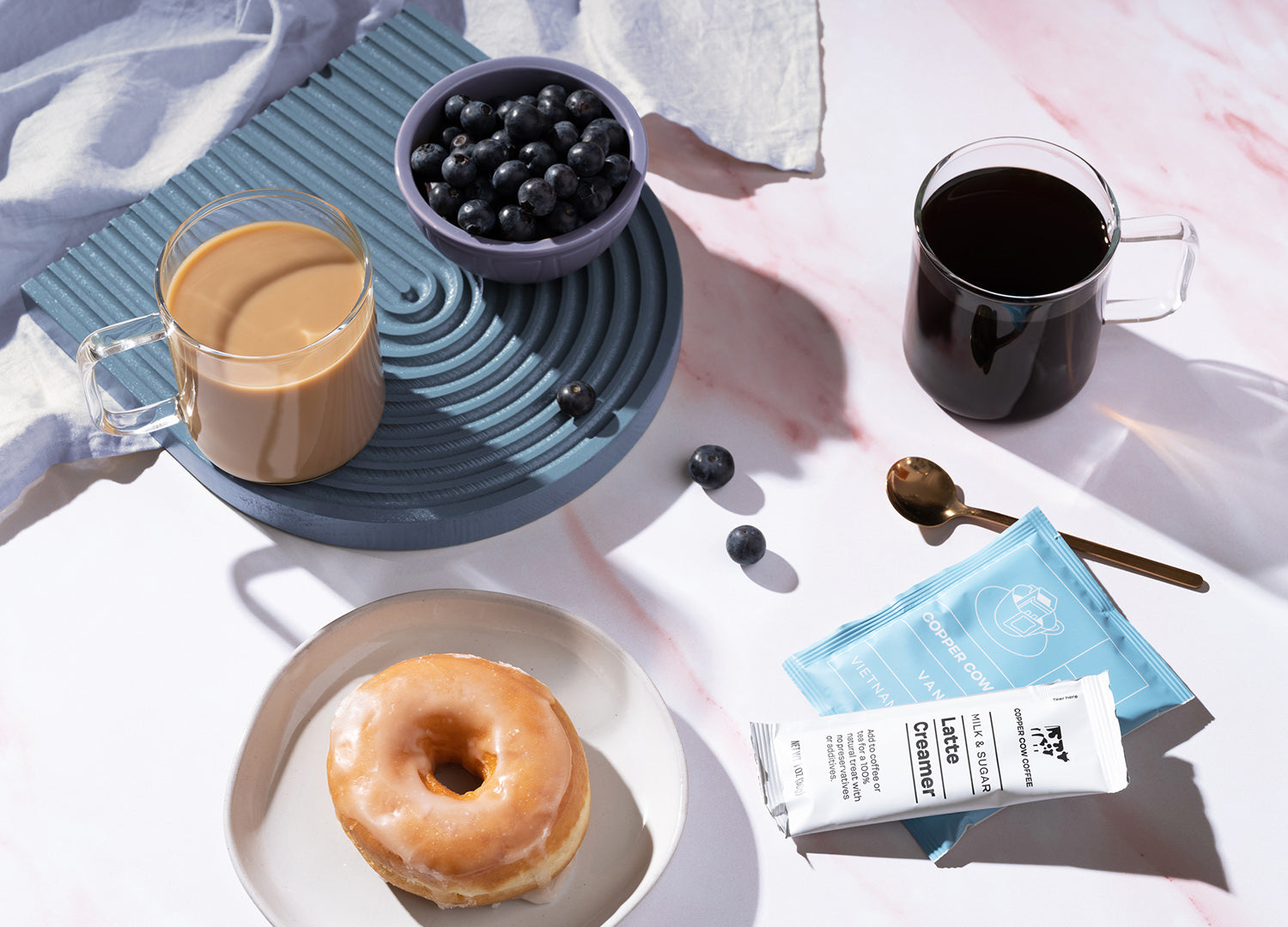 Copper Cow Coffee Vanilla Latte