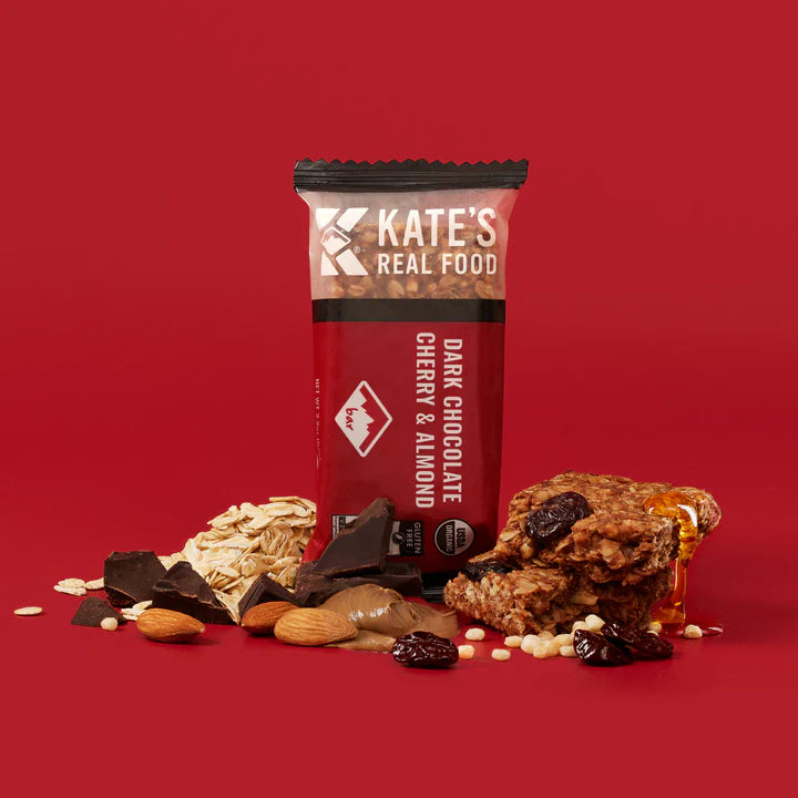 KATE HANDLE BAR Dark Chocolate Cherry & Almond Bars( 12 X 2.2 BOX )