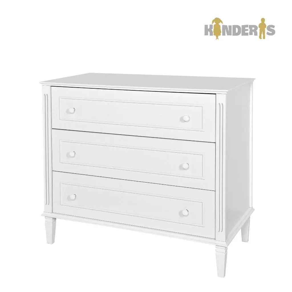 Chest of drawers "BIANCO", 100x53 cm., white-0