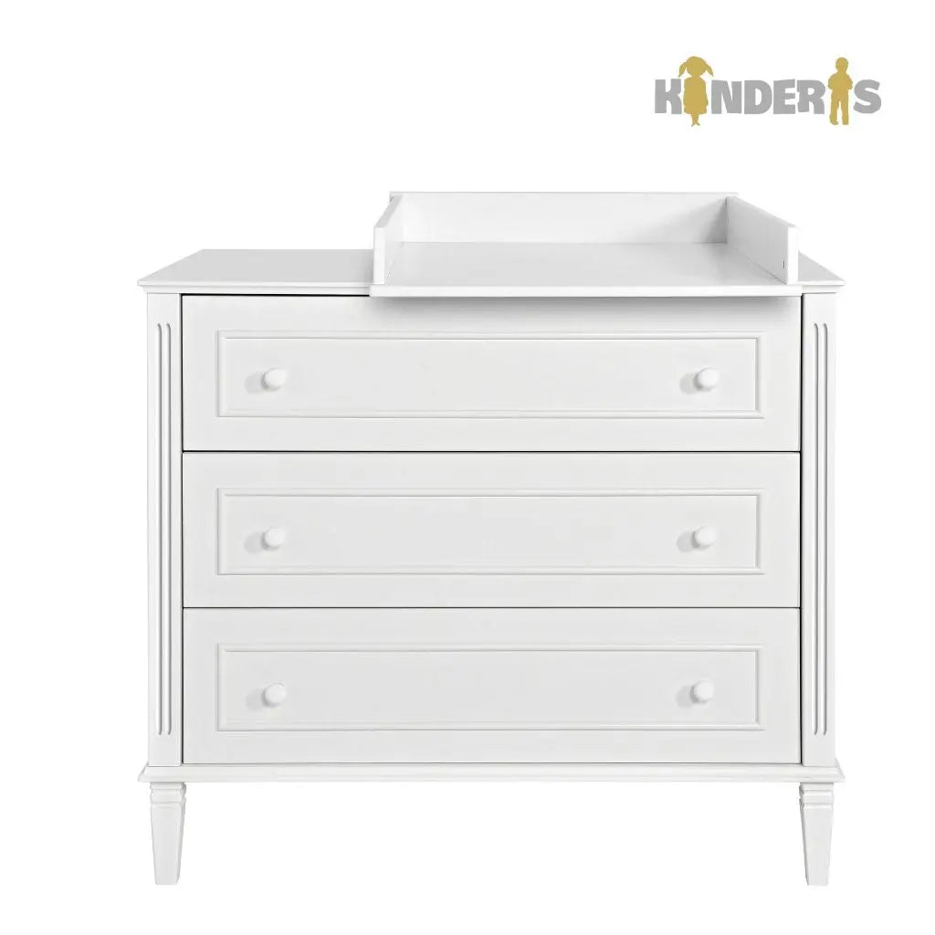 Chest of drawers "BIANCO", 100x53 cm., white-2