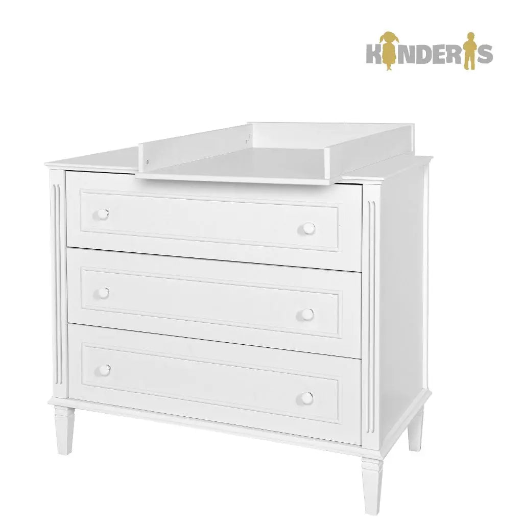 Chest of drawers "BIANCO", 100x53 cm., white-3