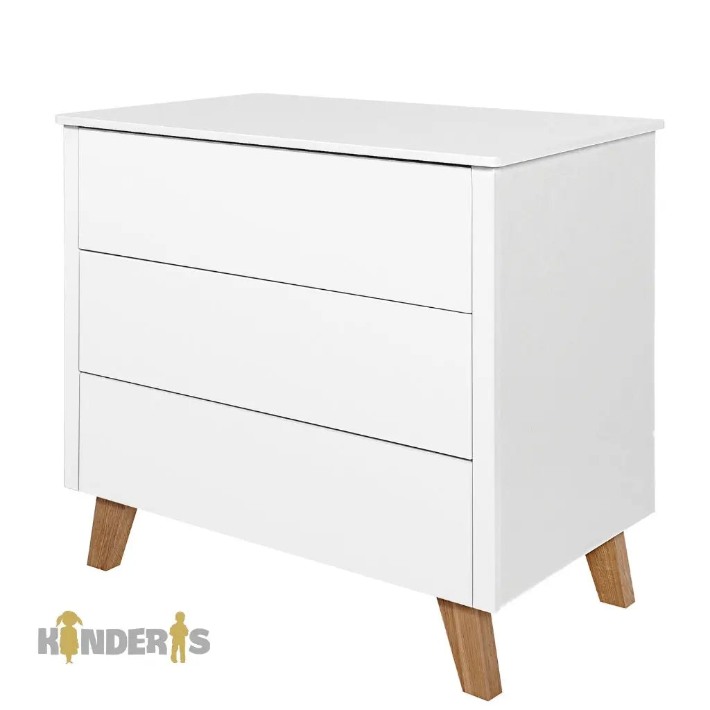 Chest of drawers for children's room "ZARA", 94x52 cm., white or gray-0