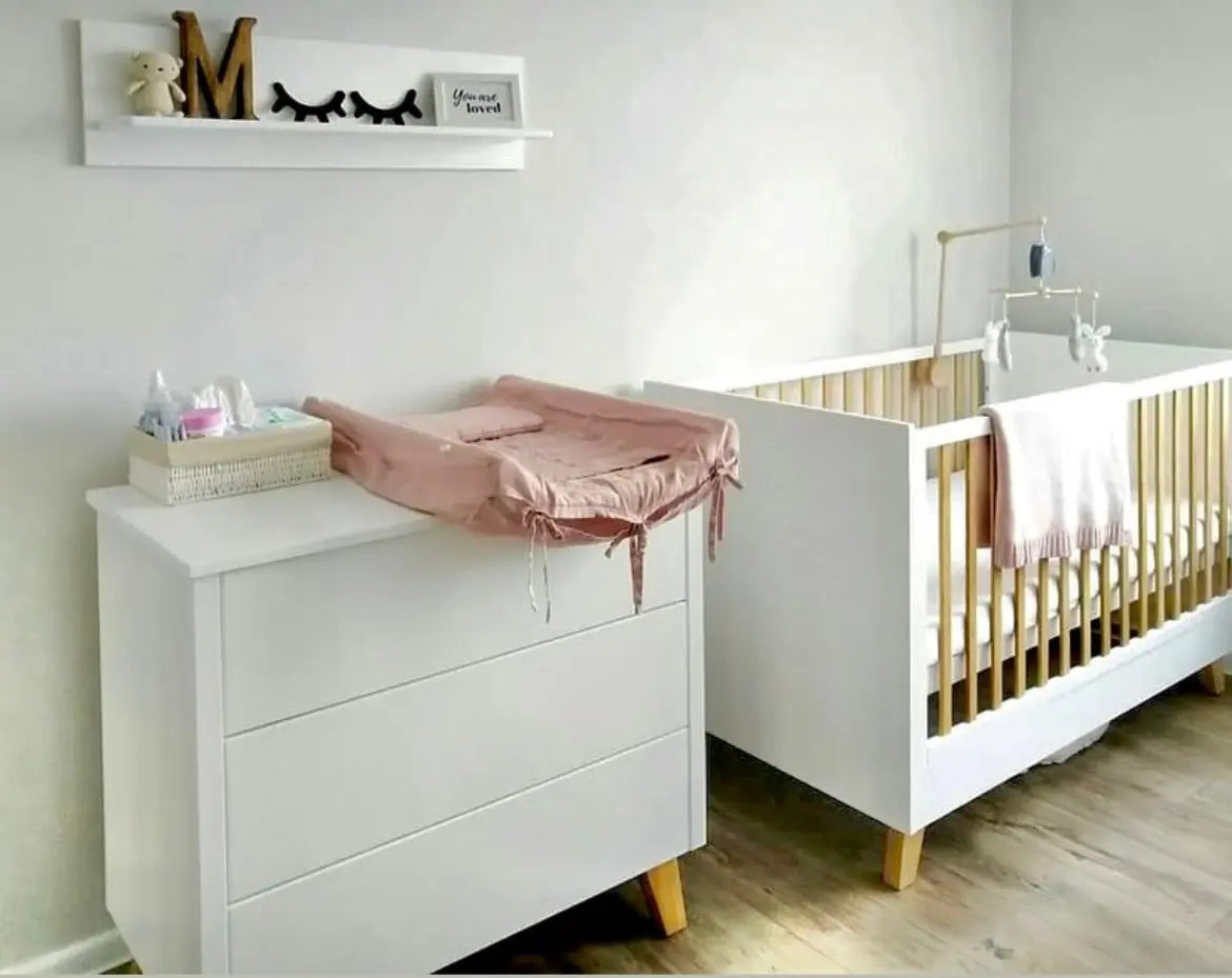 Chest of drawers for children's room "ZARA", 94x52 cm., white or gray-1