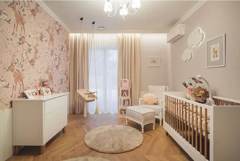 Chest of drawers for children's room "ZARA", 94x52 cm., white or gray-2