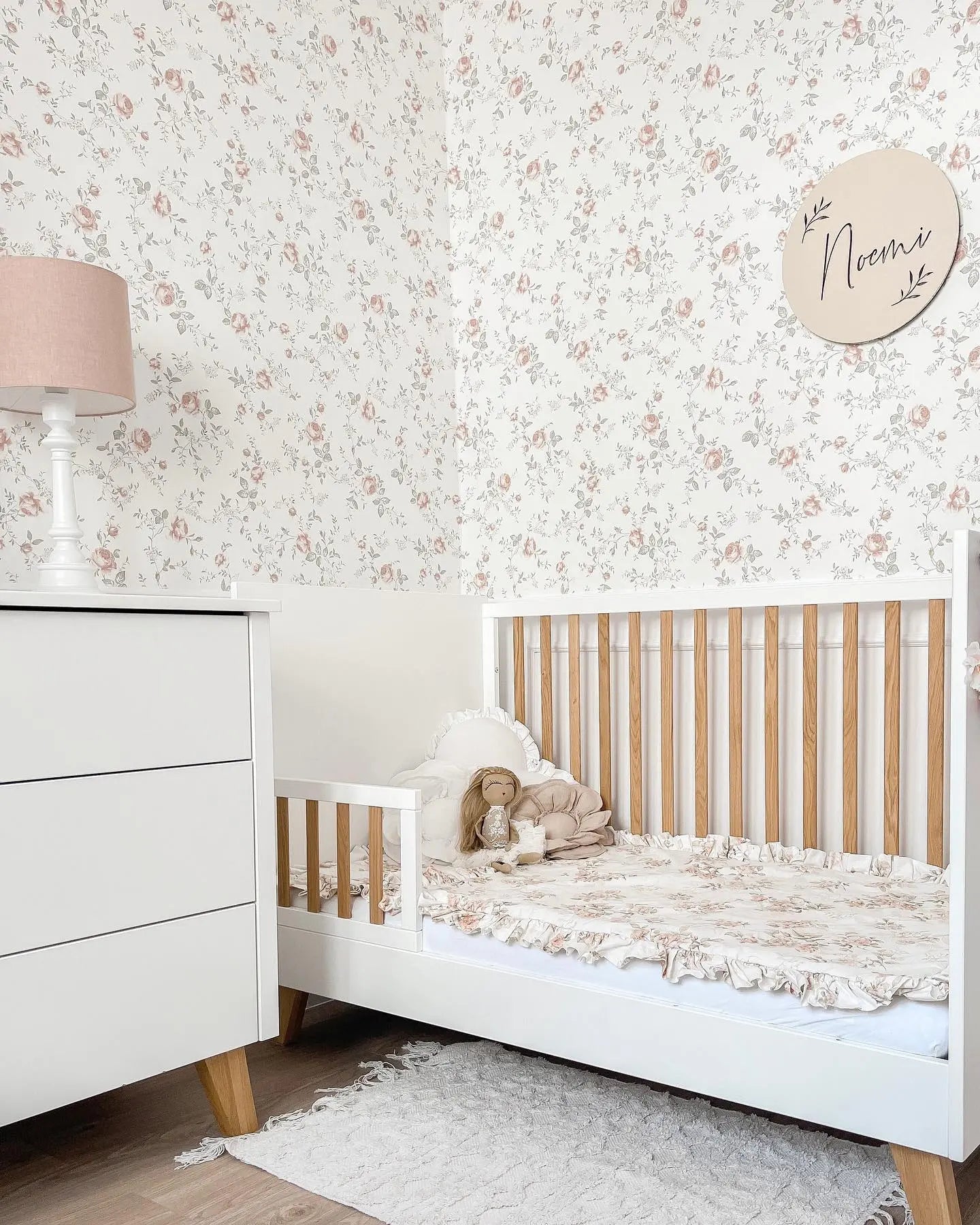 Chest of drawers for children's room "ZARA", 94x52 cm., white or gray-3