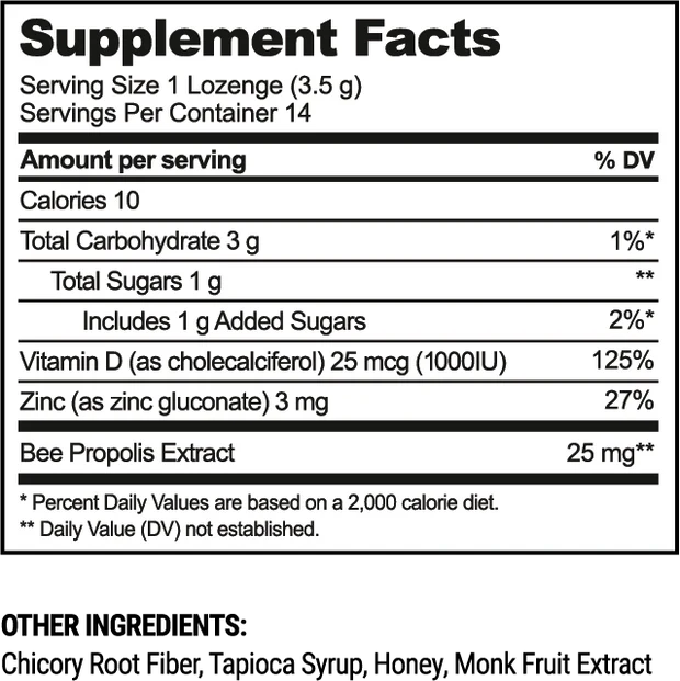 Beekeeper's Naturals Soothing Lozenges