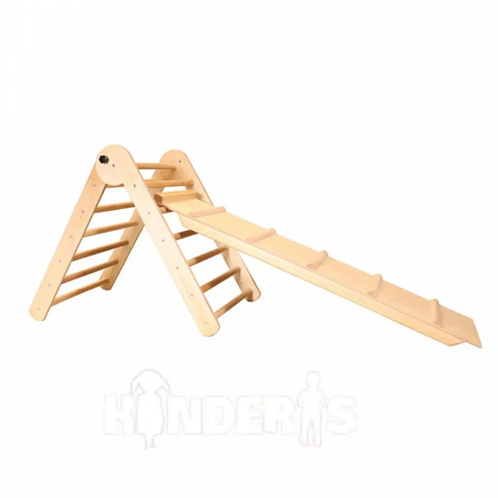 Climbing triangle 65 cm. with slide - climbing board-0