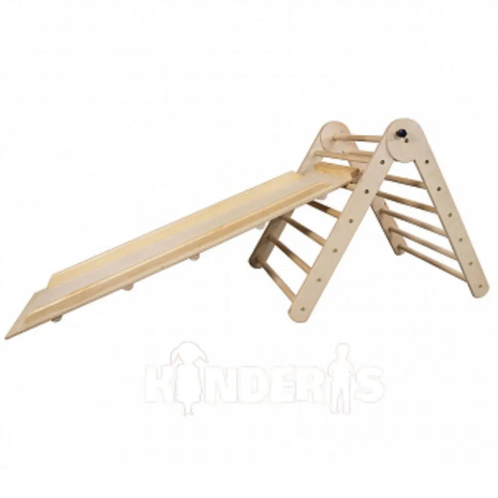 Climbing triangle 65 cm. with slide - climbing board-2