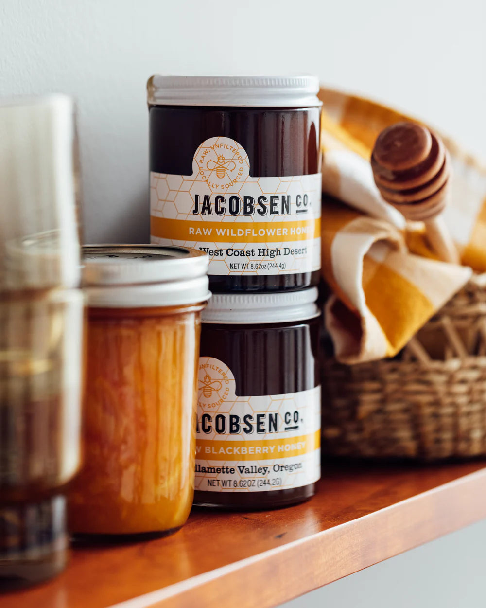 Jacobsen Co. Raw Blackberry Honey