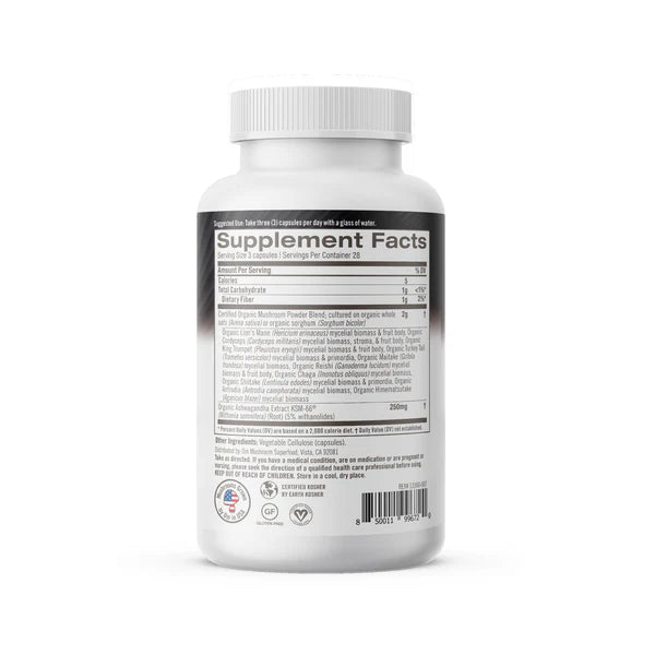 Om Master Blend Mushroom Capsules, 84 ct