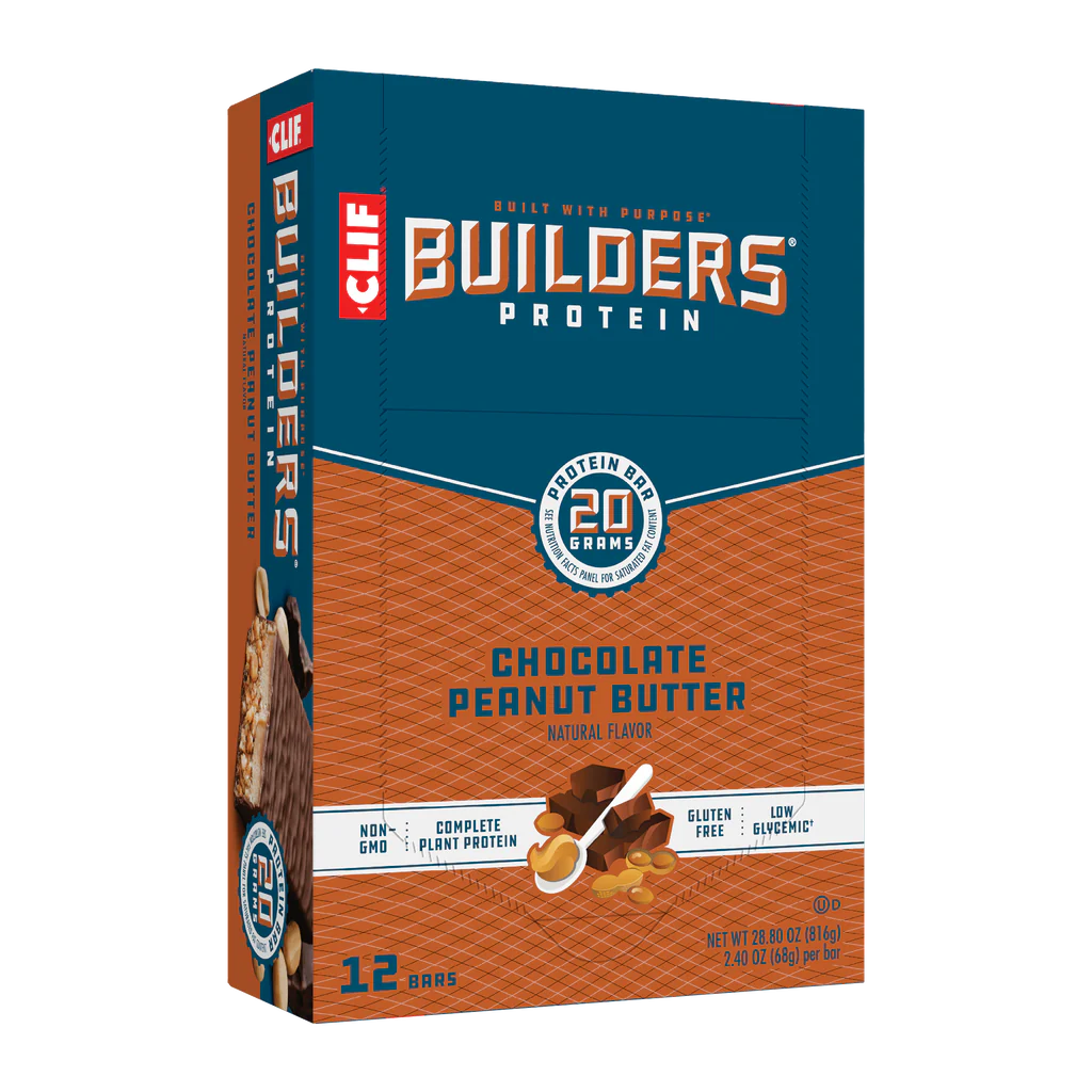 Clif Bar Peanut Butter Builder Bar (12x2.4 Oz)