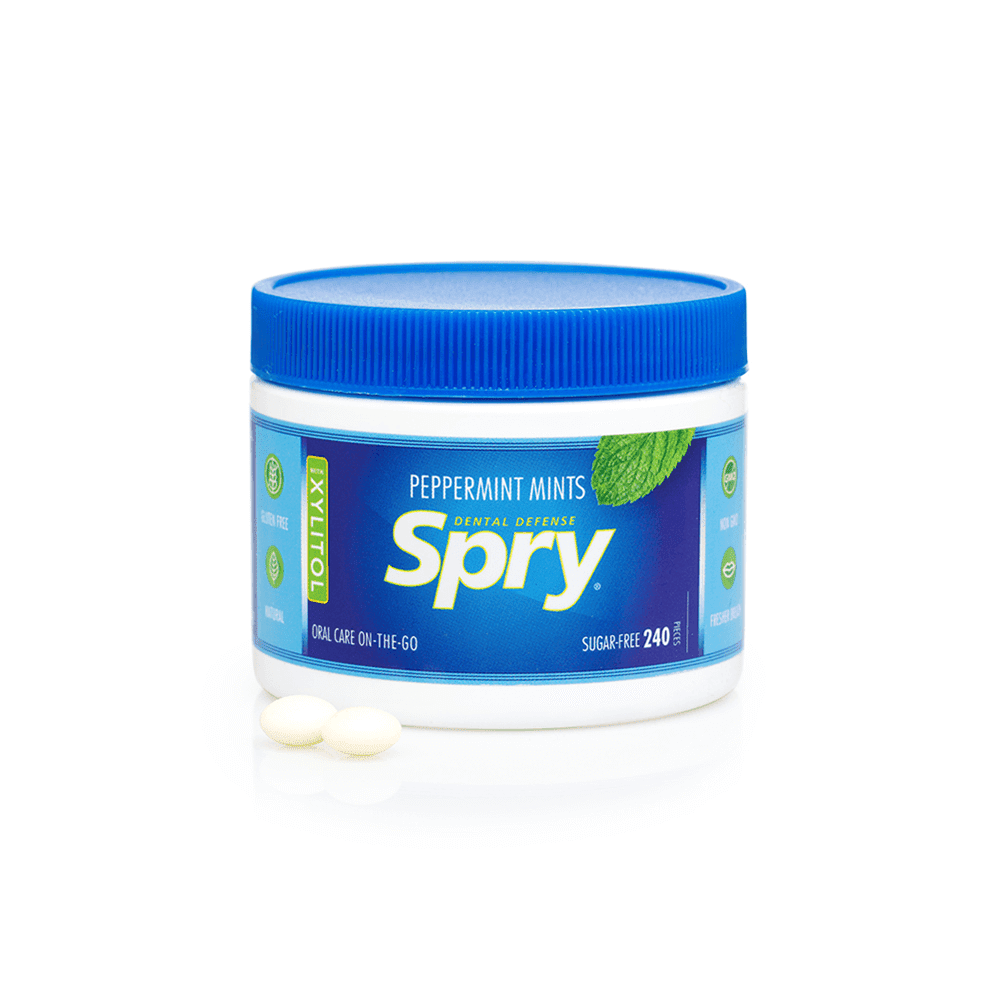 Spry Sugar-Free Peppermint Mints 240 count
