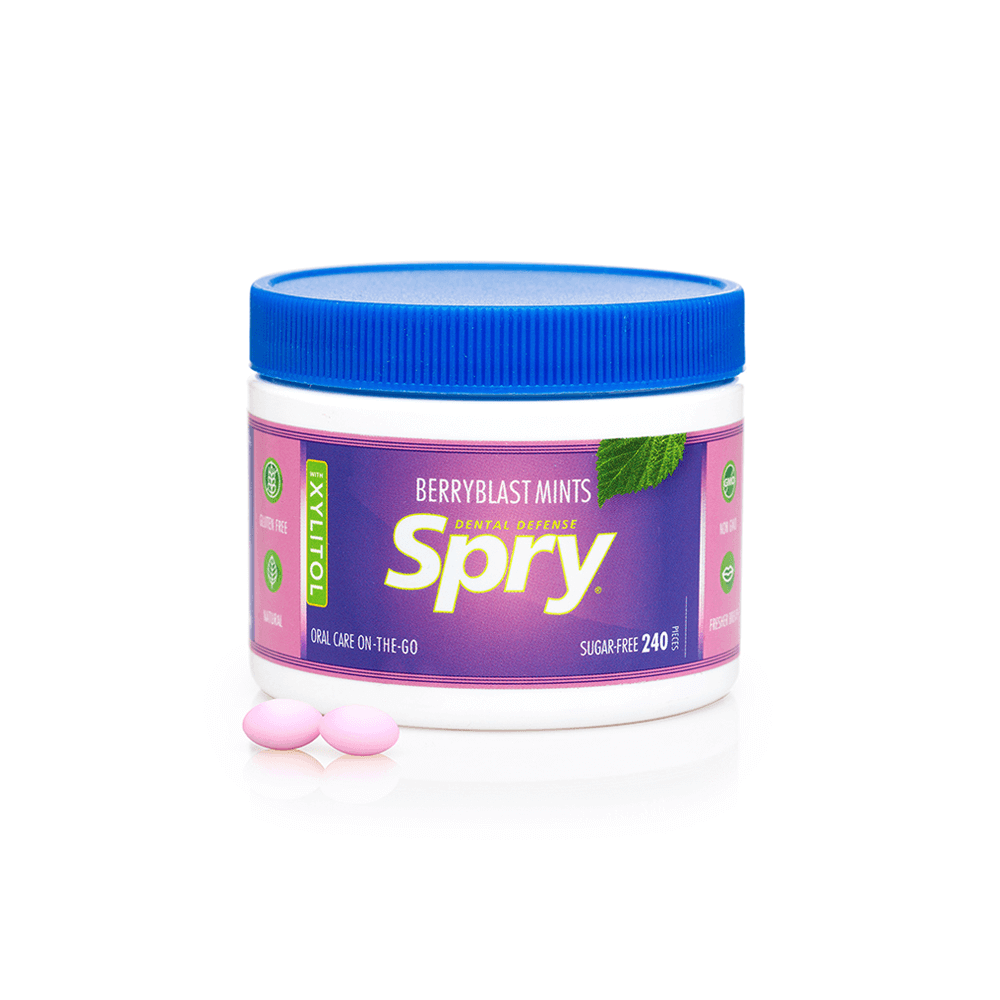 Spry Berryblast Mints 240 count
